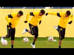 Video: Aubameyang Flick Skill Tutorial